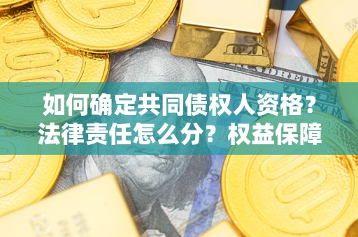 武汉如何确定共同债权人资格？法律责任怎么分？权益保障技巧揭秘！