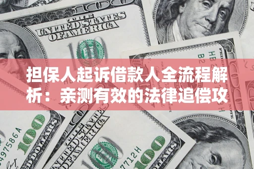 武汉担保人起诉借款人全流程解析：亲测有效的法律追偿攻略