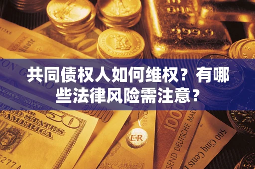 武汉共同债权人如何维权？有哪些法律风险需注意？