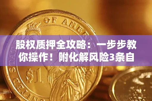 武汉股权质押全攻略：一步步教你操作！附化解风险3条自救法则