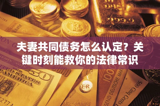 武汉夫妻共同债务怎么认定？关键时刻能救你的法律常识