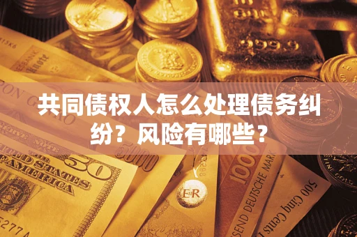武汉共同债权人怎么处理债务纠纷？风险有哪些？