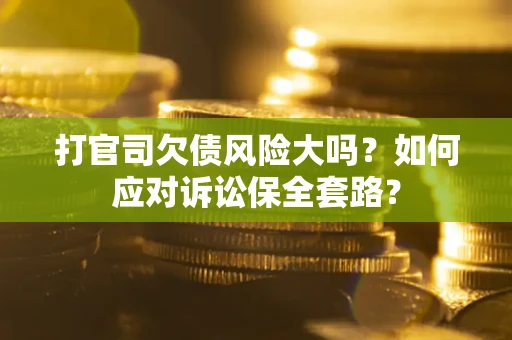 武汉打官司欠债风险大吗？如何应对诉讼保全套路？